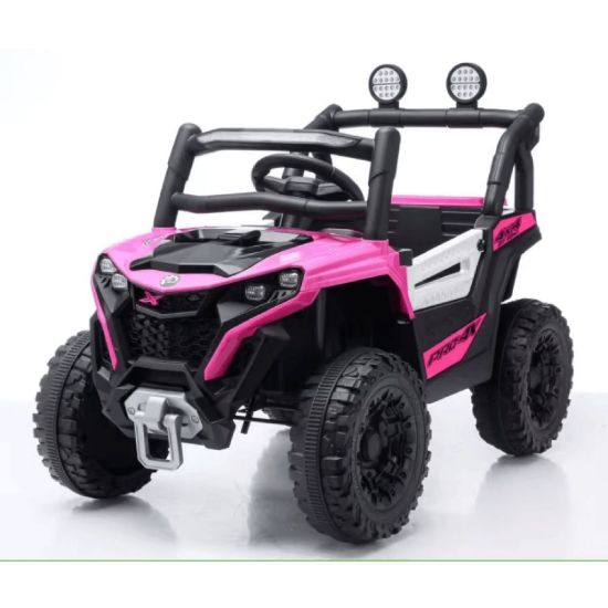 صورة سياراة اطفال جيب كهربائية 2026 - زهري